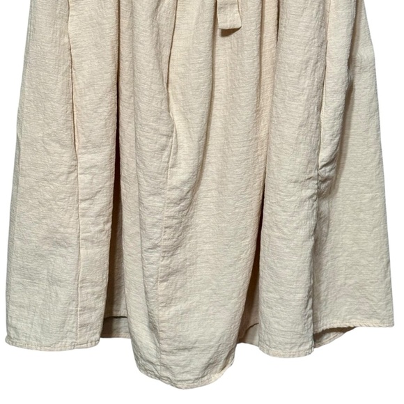 Jaquie The Label Aimee Puff Sleeve Cotton Tie Back Cottagecore  Babydoll Dress - Picture 10 of 12